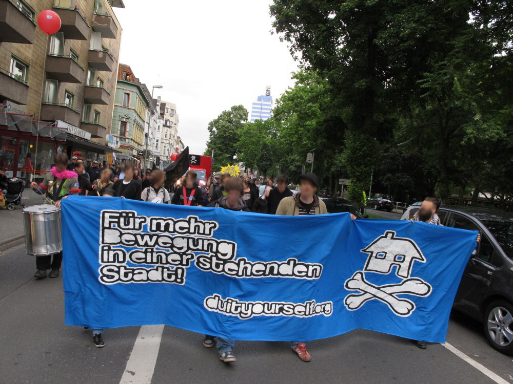 Nachttanzdemo 1.6.2012. Foto: Hafenstaedter